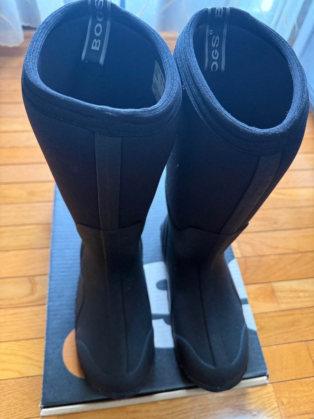 Bogs Black Tall Waterproof Rain Boots